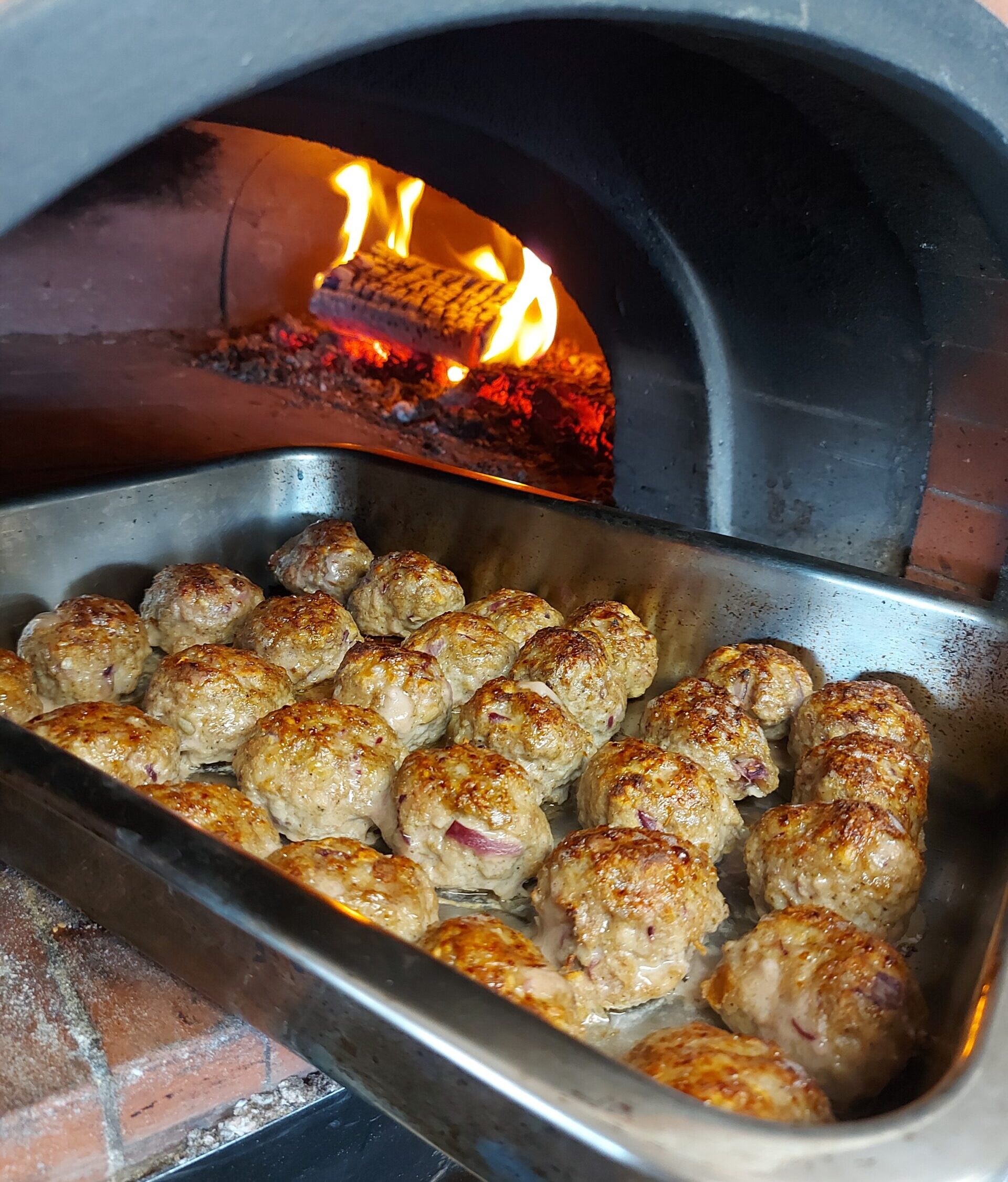 Chanbury's woodfired meatballs